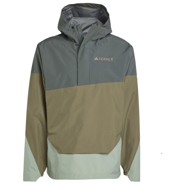 adidas Terrex - Xploric 2.5 Layer Anorak - Regenjas, olijfgroen/grijs