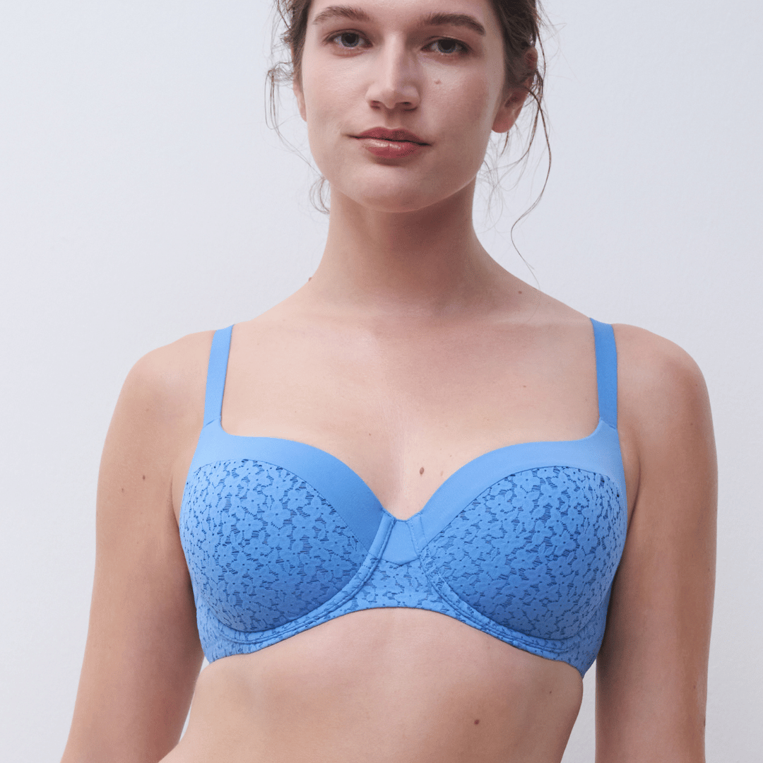 Chantelle EasyFeel Norah BH met beugel, blauw