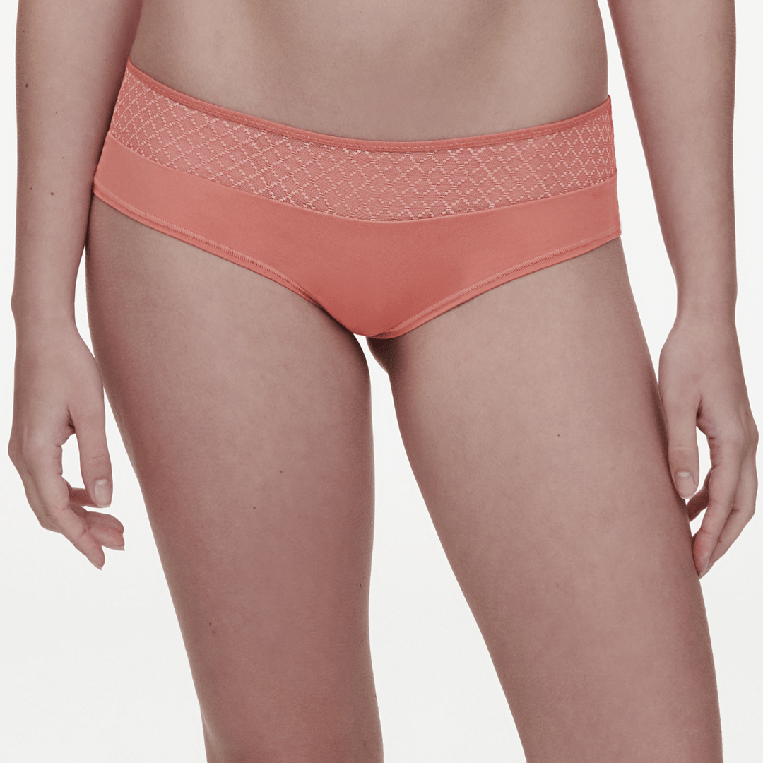 Chantelle EasyFeel Norah Chic hipster slip, koraalrood
