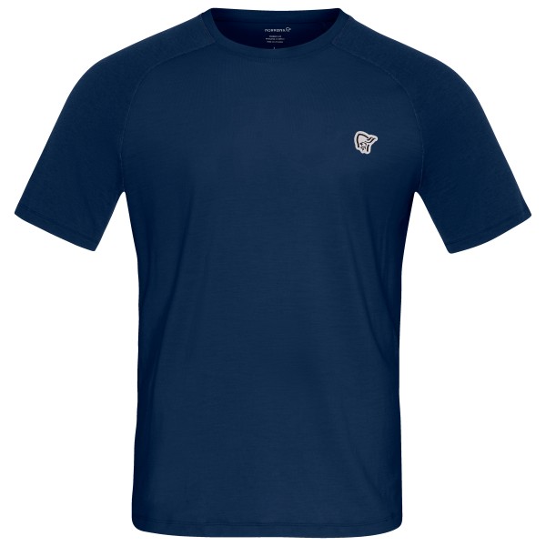 Norrøna - Femund PureUll T-Shirt - Merinoshirt, grijs