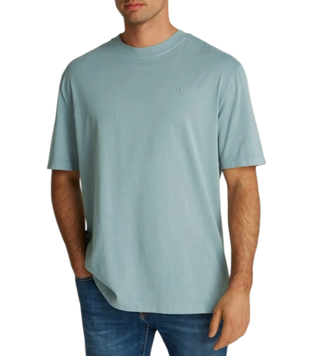 Calvin Klein Gewassen puff print t-shirt