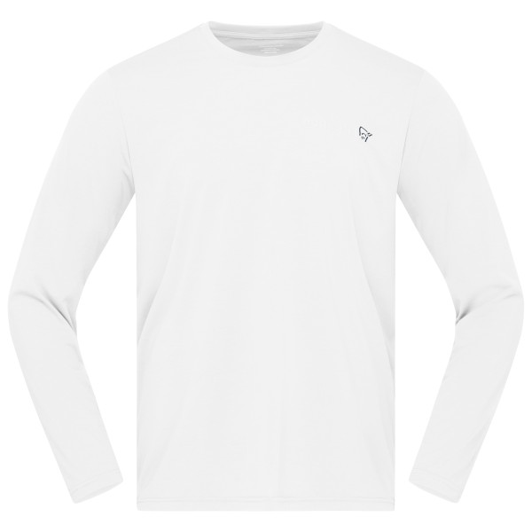 Norrøna - Femund Tech Long Sleeve - Sportshirt, wit