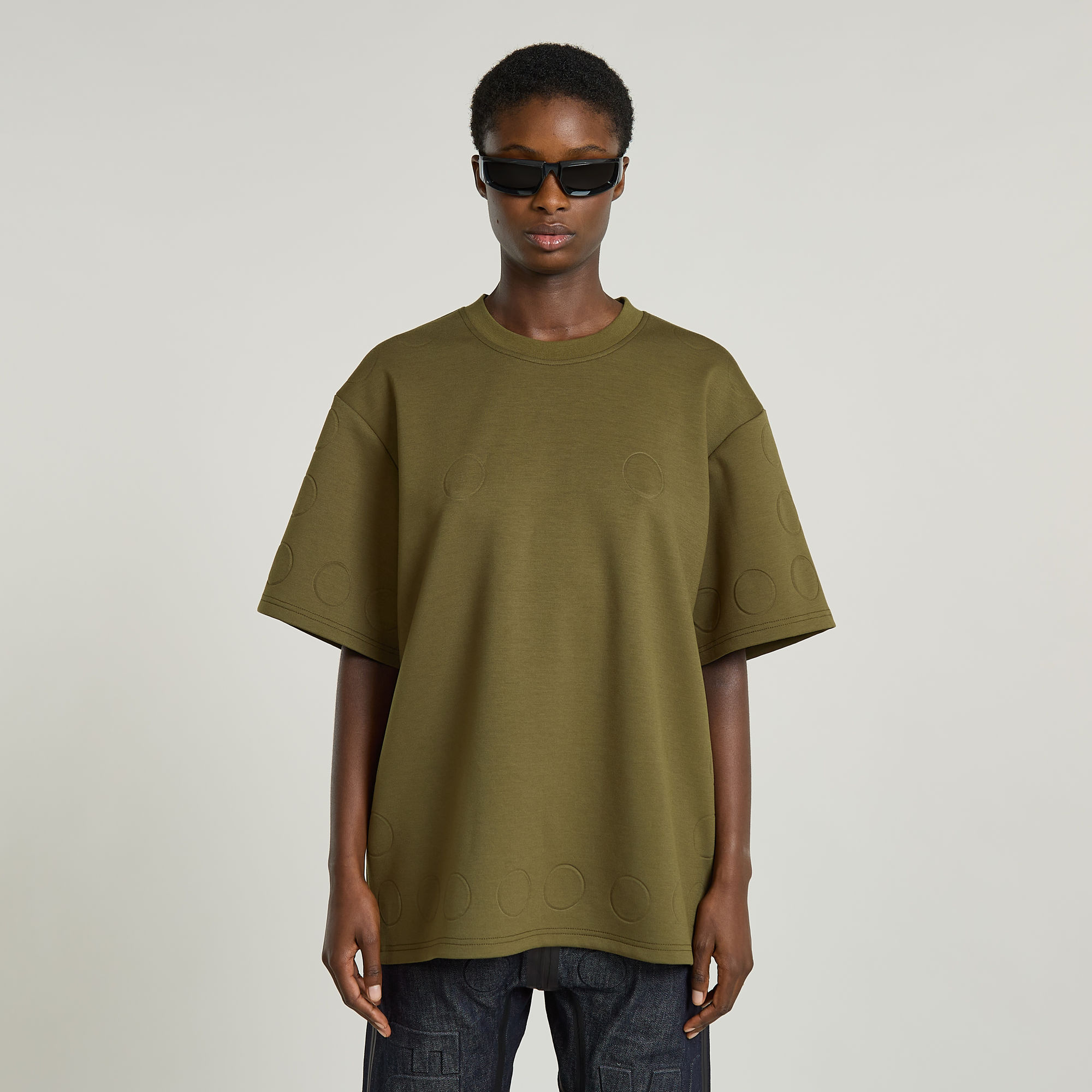 G-Star RAW WVB Unisex Boxy T-Shirt - Groen - Heren