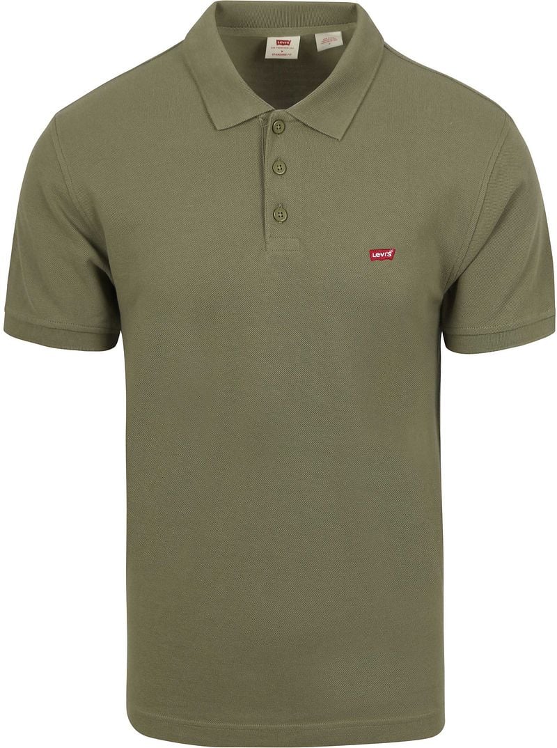 Levi's Pique Polo Olijfgroen