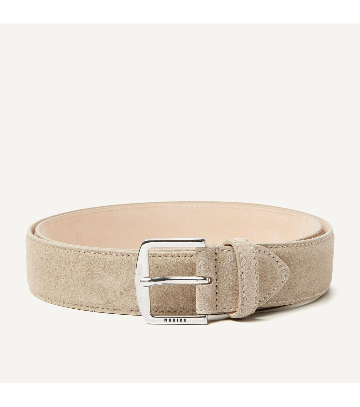 Nubikk Heren riemen taupe 95