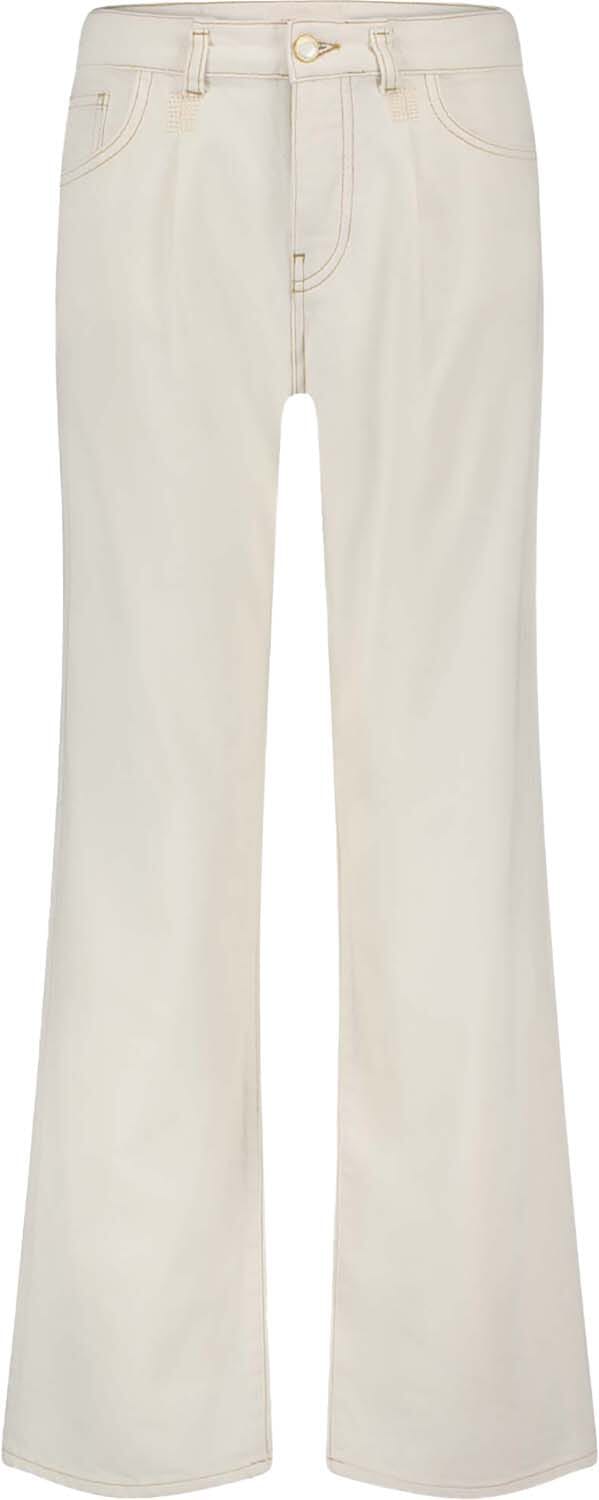 Fabienne Chapot Jeans Lucy Wide Leg  Wit dames