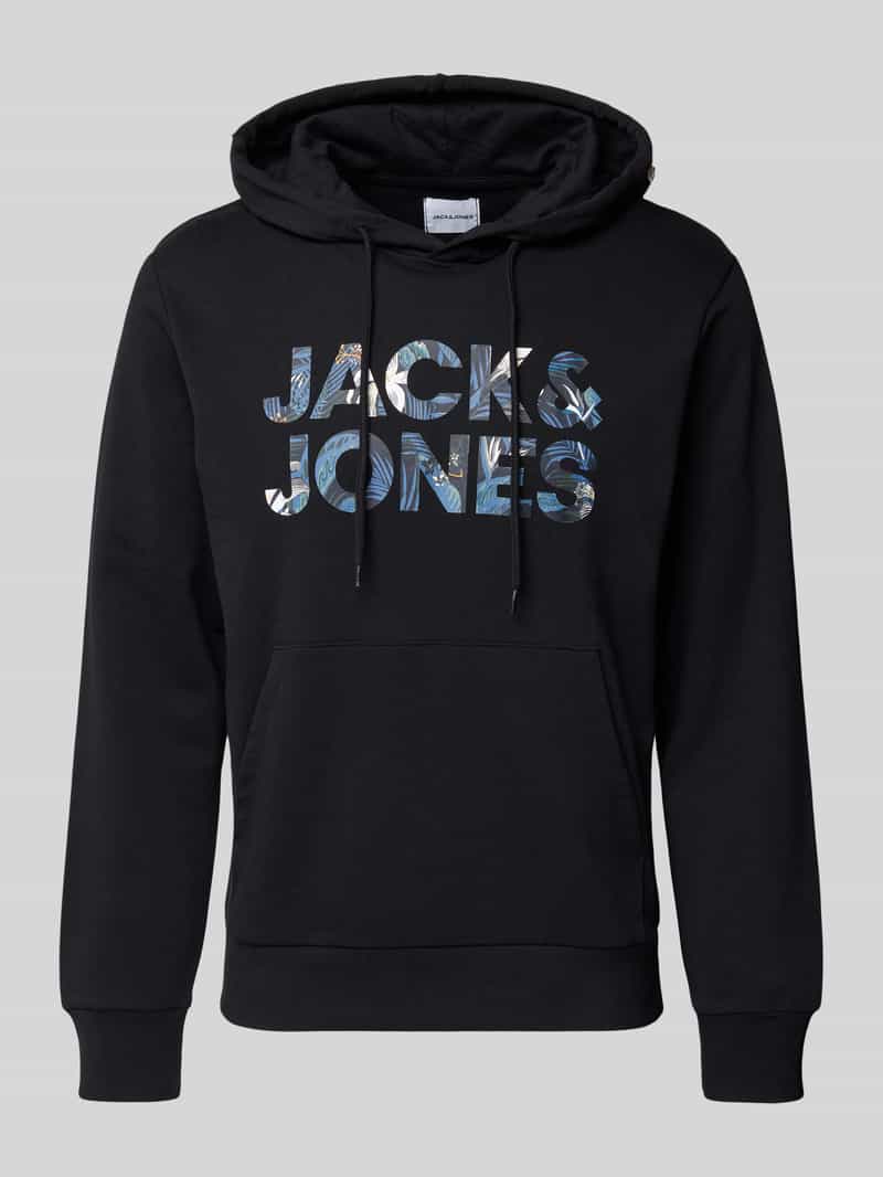 Jack & Jones Hoodie JJEBRYAN CORP LOGO SWEAT HOOD NOOS