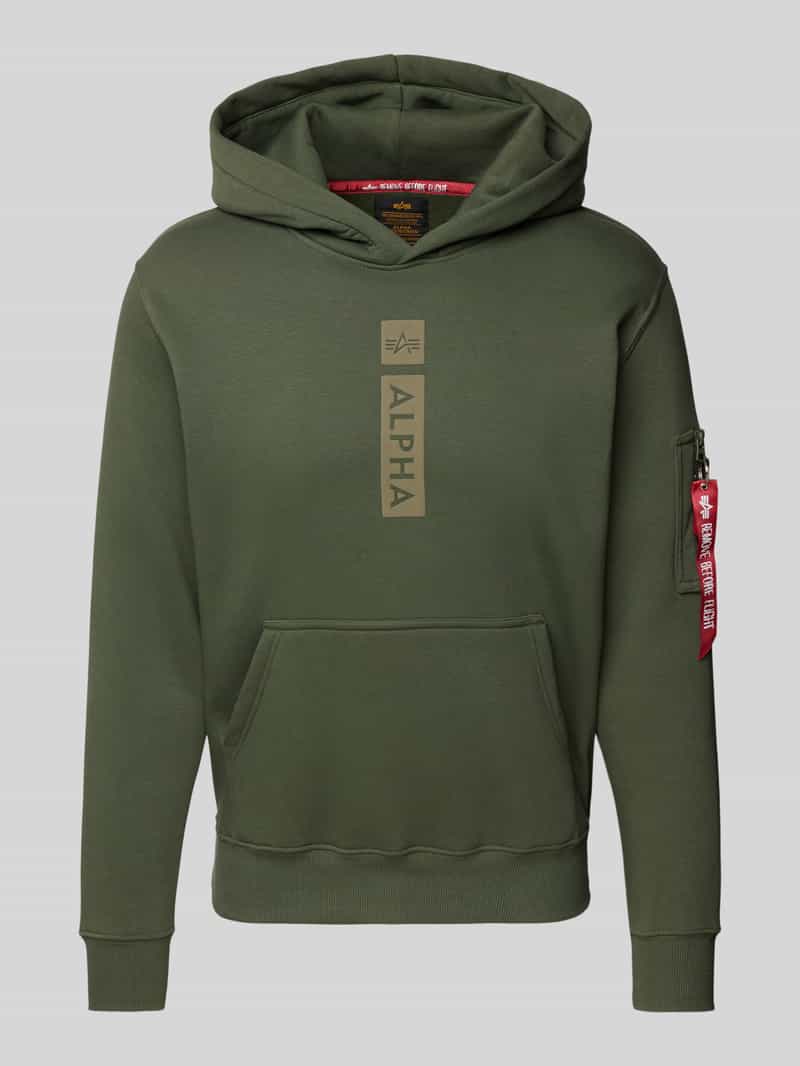 Alpha Industries Hoodie Alpha Industries Men - Hoodies Alpha Puff Print Hoodie