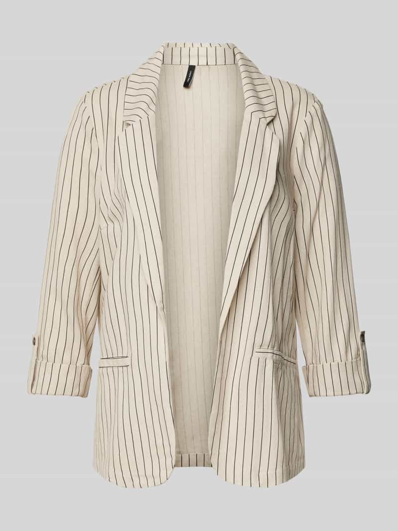 Vero Moda Loose fit blouse in een mix van viscose en linnen, model 'JESMILO'