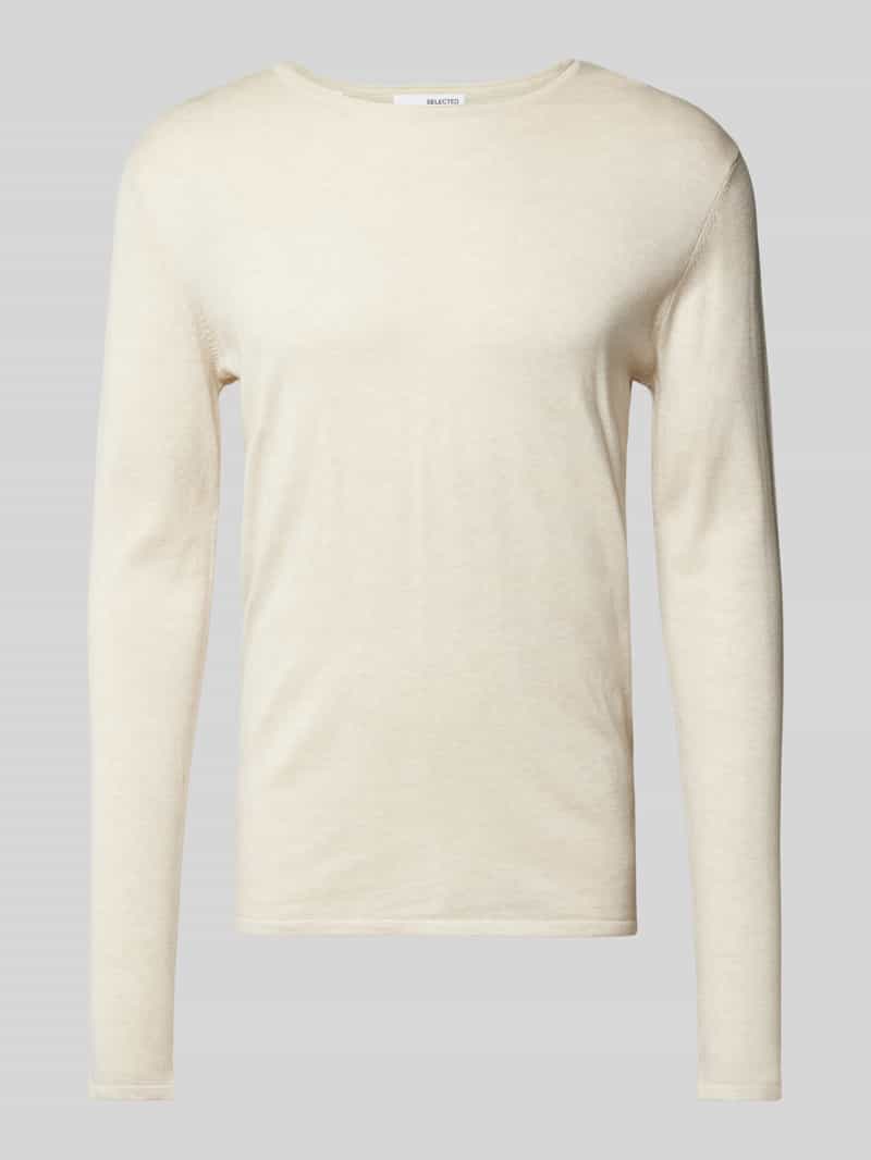 SELECTED HOMME Trui met ronde hals ROME KNIT