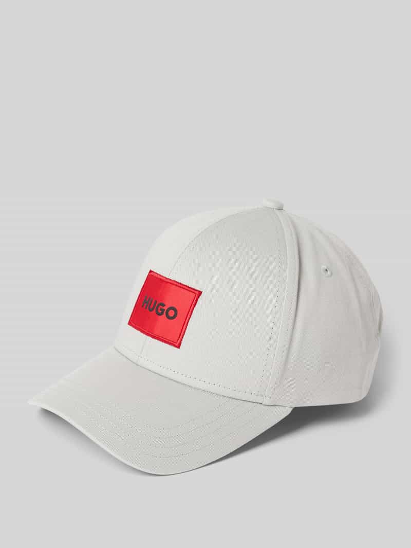 HUGO Baseballpet met labelpatch, model 'Men-X'