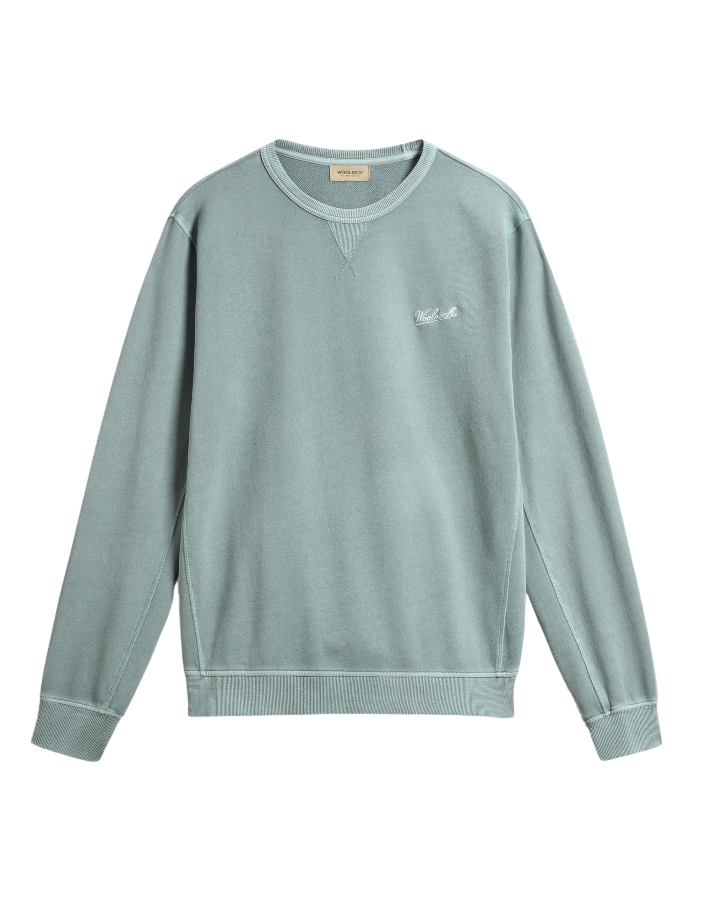 Woolrich Garment dyed crewneck sweaters cfwosw0261mrut4040