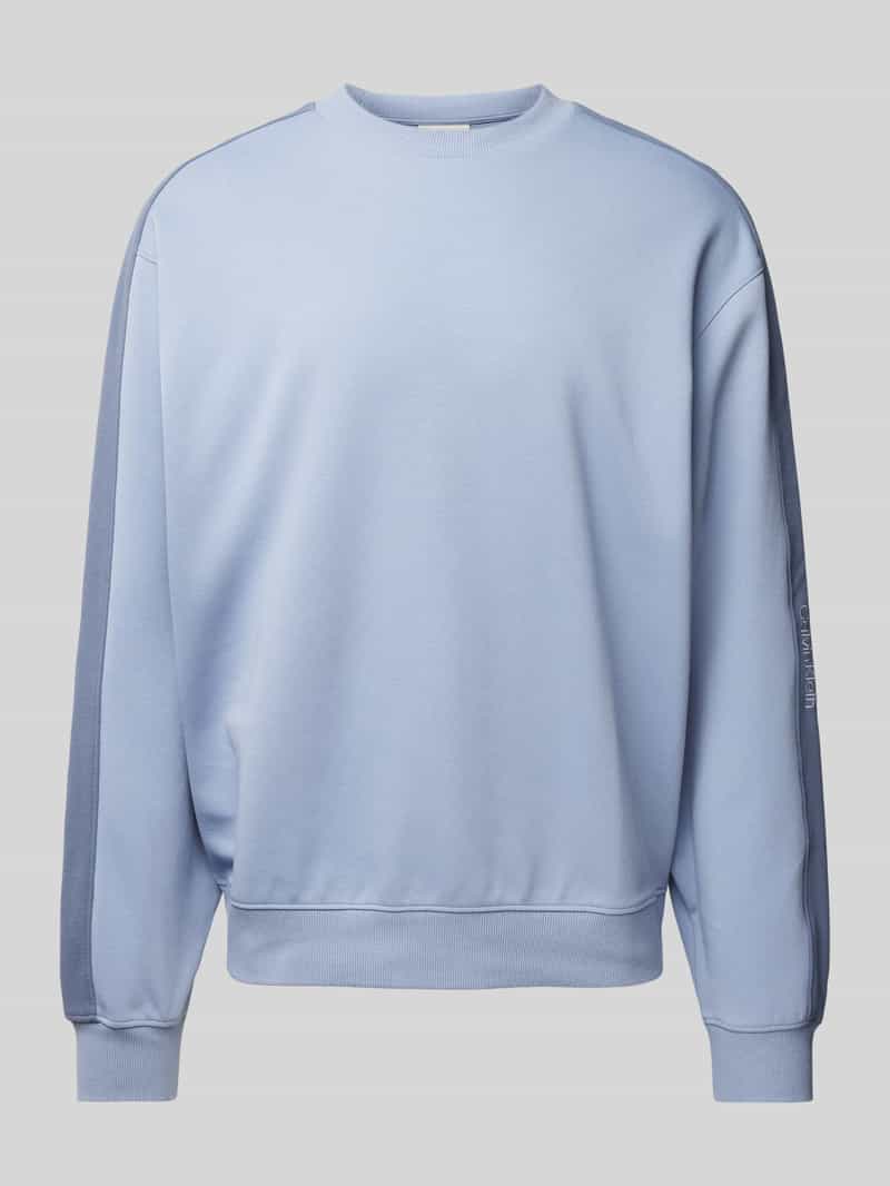 Calvin Klein Jeans Oversized sweatshirt van katoenmix