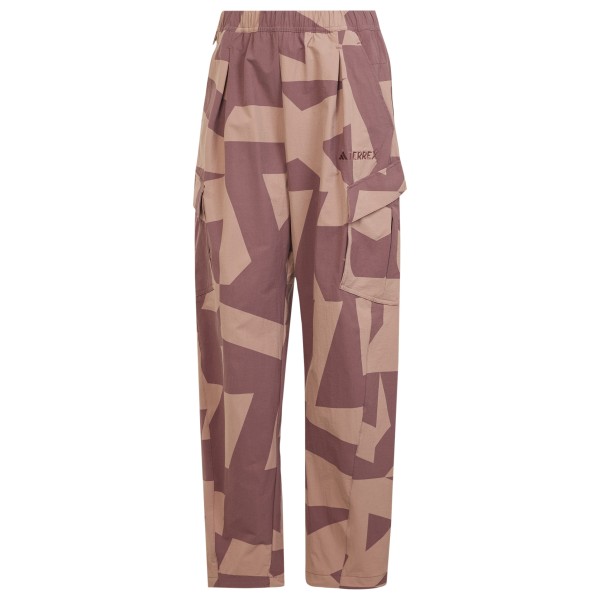 adidas Terrex - Women's Cargo AOP Pants - Trekkingbroek, bruin