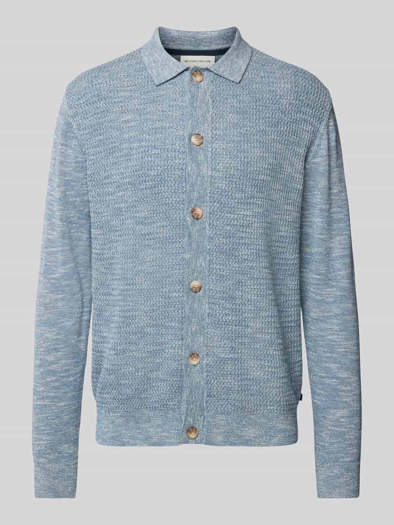 Tom Tailor Vest met kentkraag