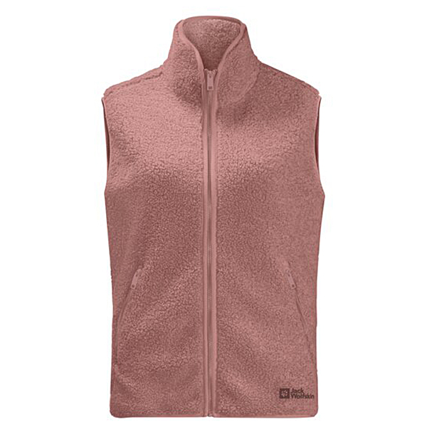 Jack Wolfskin - Women's High Curl Vest - Fleecebodywarmer, bruin