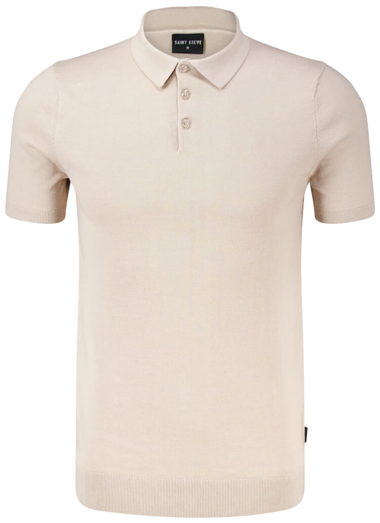Saint Steve Polo Chris Beige heren