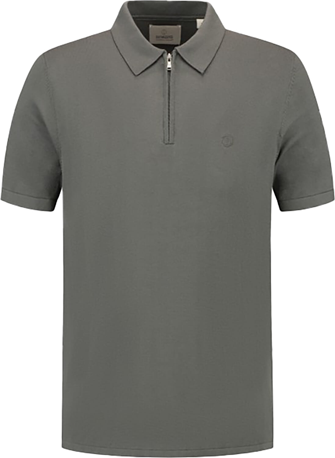Dstrezzed Polo Dorian Zip  Groen heren