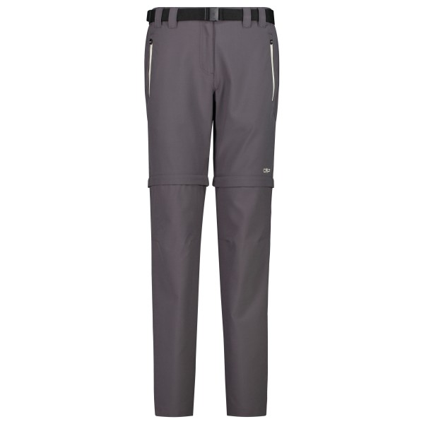 CMP - Women's Zip Off Pant - Afritsbroek, grijs