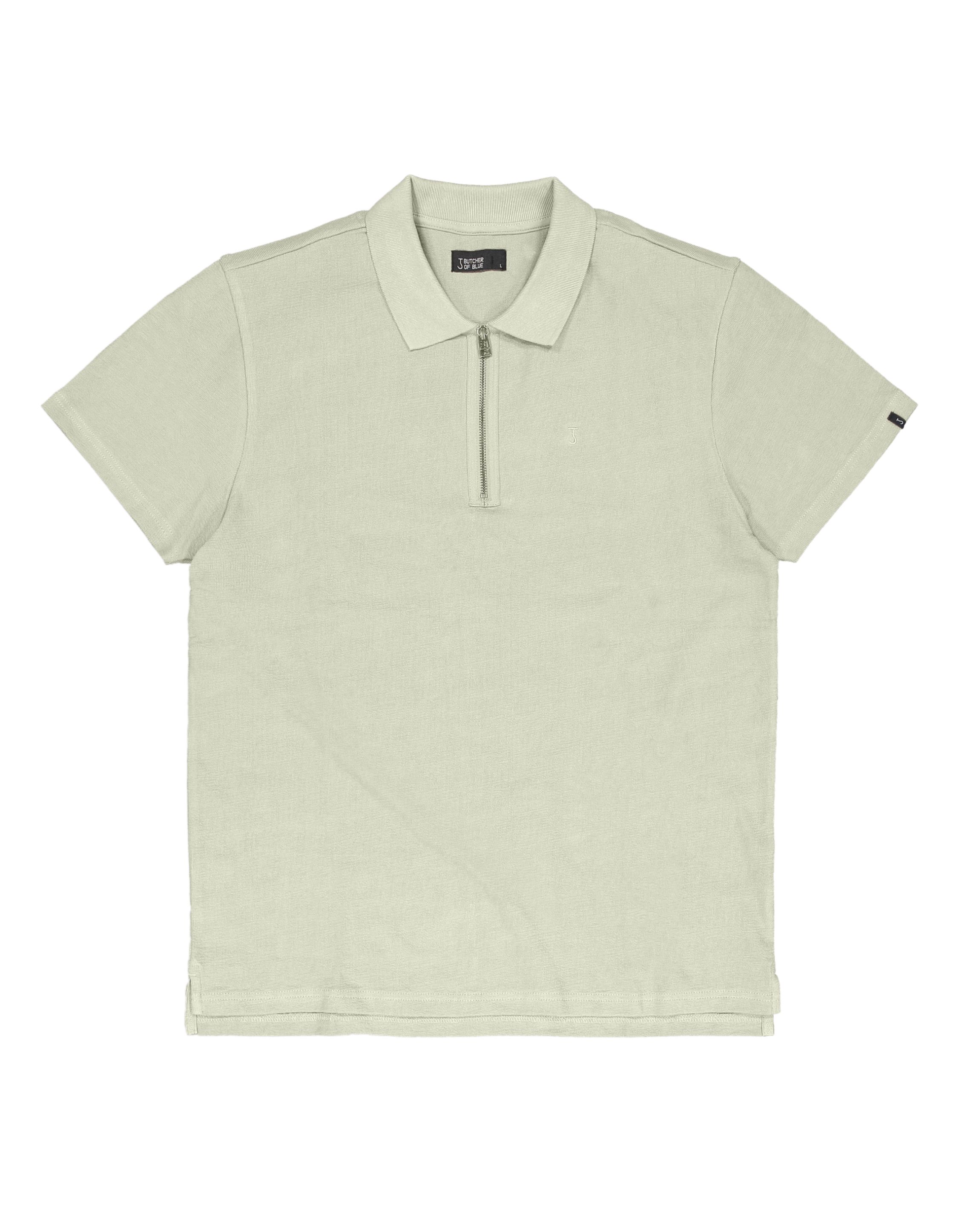 Butcher of Blue Adrien loose zip polo polos m2422004