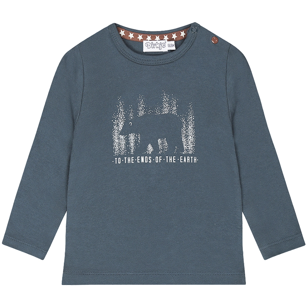 Dirkje-collectie Longsleeve Arctic (petrol)