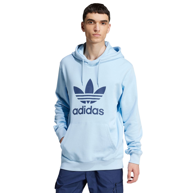 Adidas Trefoil Heren Hoodies - Blauw - 