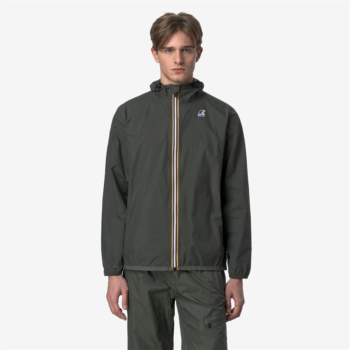 K-way LE VRAI CLAUDE 4.0 uniseks windjack met kap