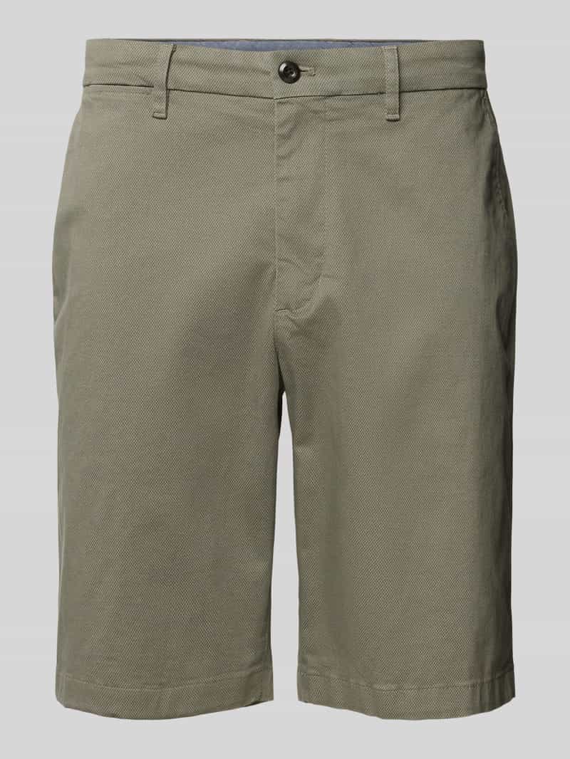 Tommy Hilfiger Regular fit korte broek met structuurmotief, model 'HARLEM'