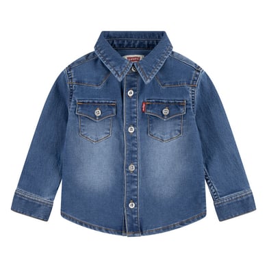 Levis Levi's denim overhemd blauw