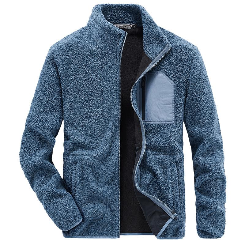 Xiaohao Mall EE Herensweater van lamswol Vest Teddyfleece herenjack M