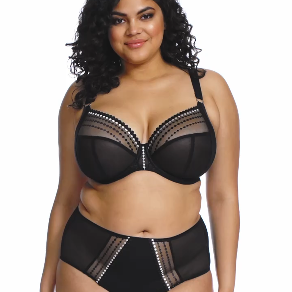 Elomi Matilda BH met beugel, zwart