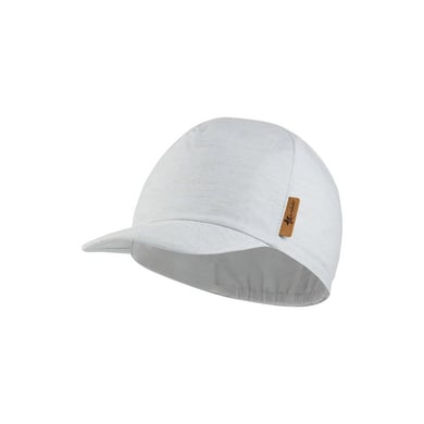 Sterntaler Omkeerbare peaked cap met nekbescherming lichtblauw
