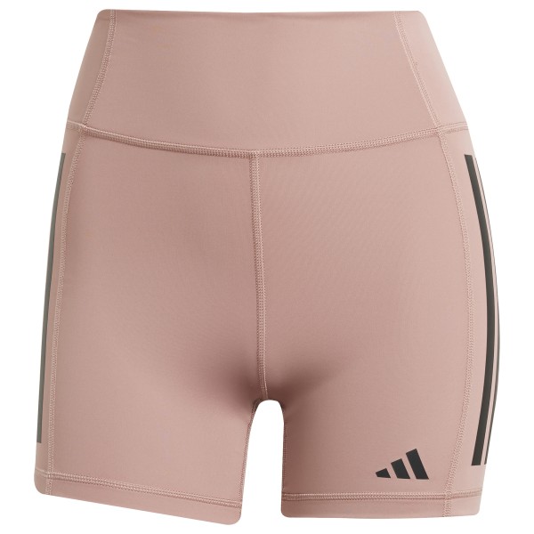 adidas - Women's Optime 3 Stripes 1/4 - Short, bruin