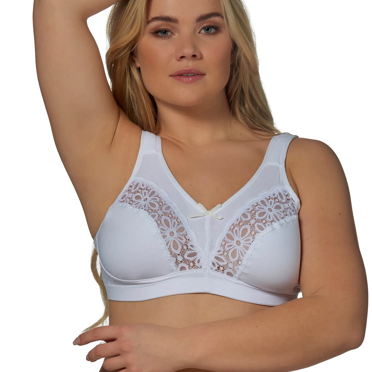Elbrina BH zonder beugel, wit
