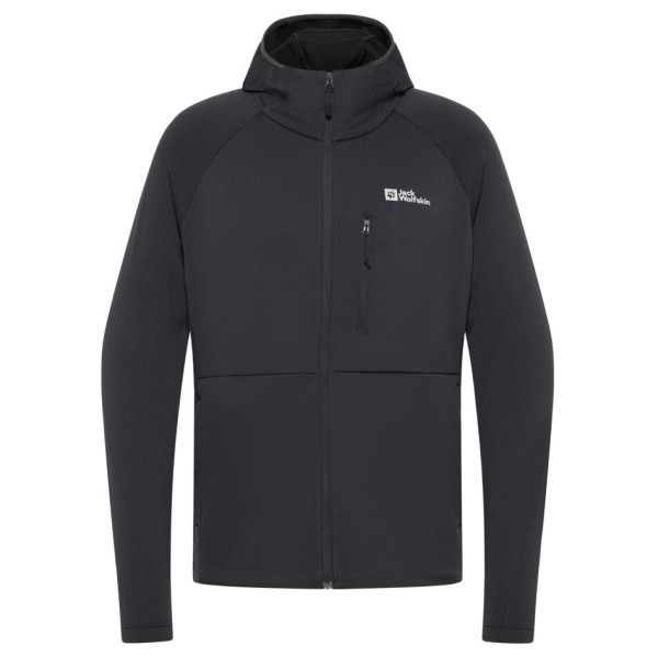 Jack Wolfskin - Kolbenberg Hooded FZ - Fleecevest, grijs
