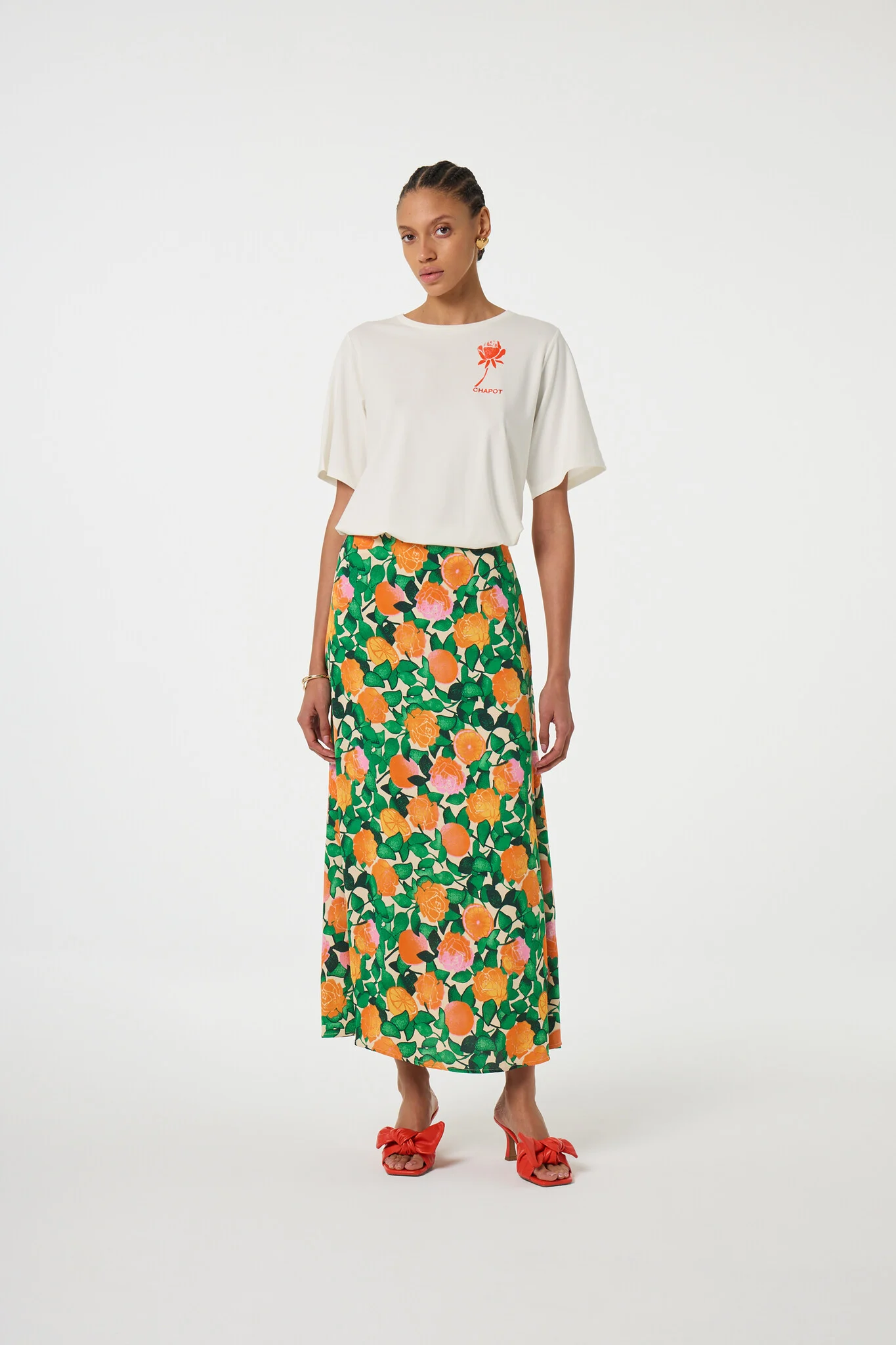 Fabienne Chapot Cltski62ss250129 laurent skirt