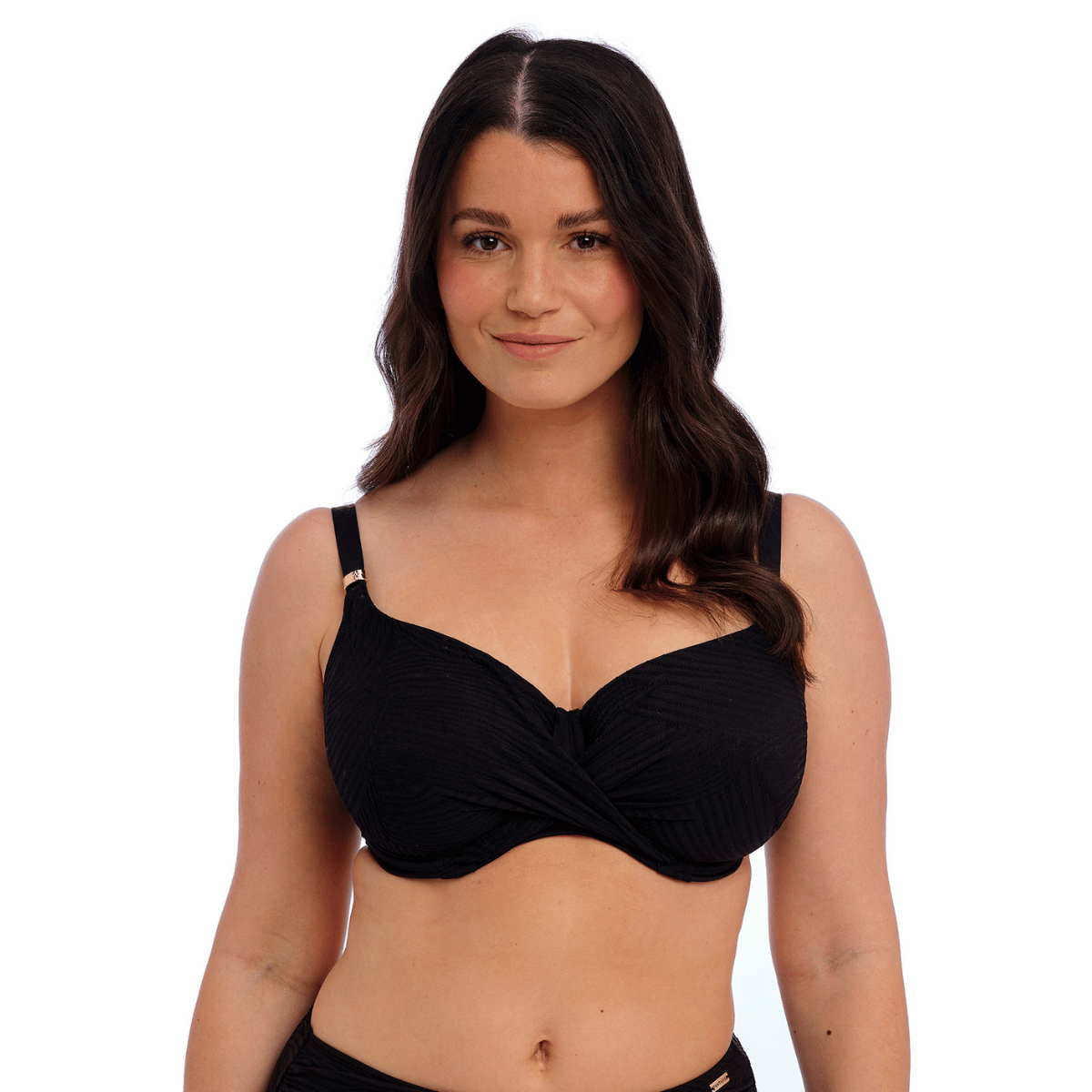 Fantasie Ottawa bikinitop met beugel, zwart