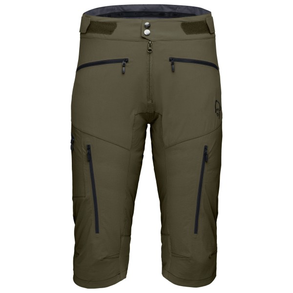 Norrøna - Fjørå Flex1 Shorts - Short, olijfgroen