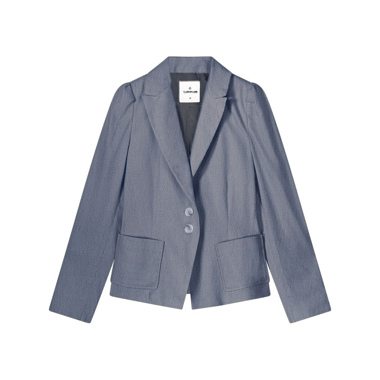 Summum R tailored linen blend twill 1s1234-12157
