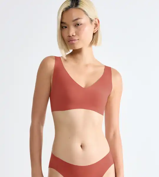Sloggi Zero Feel Bralette padded 2.0 - naadloze Bh - Comfortabele Bh top zonder beugel of sluiting - Schijnt niet door