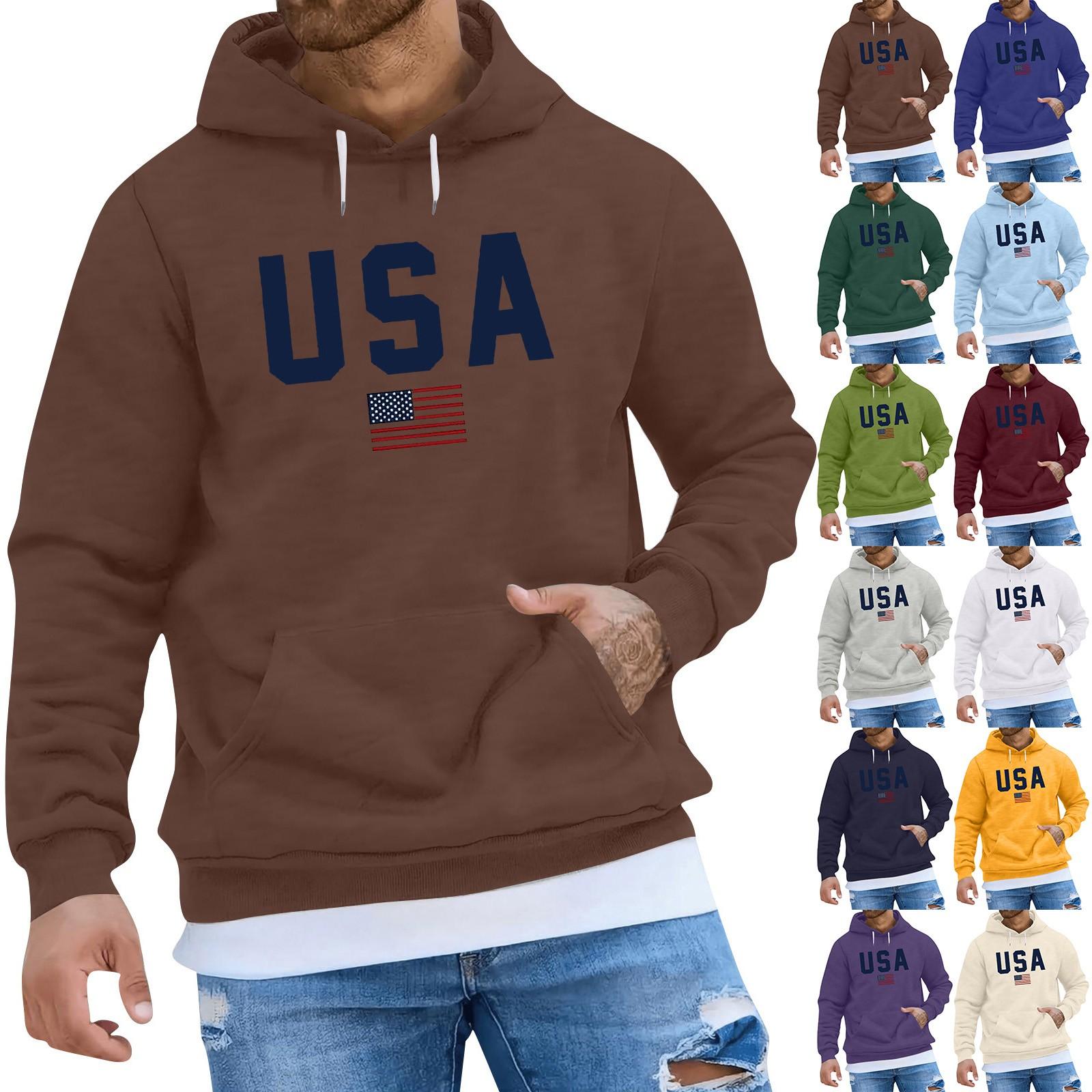 Niubiplus Sporttrainingspak met capuchon, unisex hardloopoutfits, trui met lange mouwen en hoodies, sweatshirt L beige