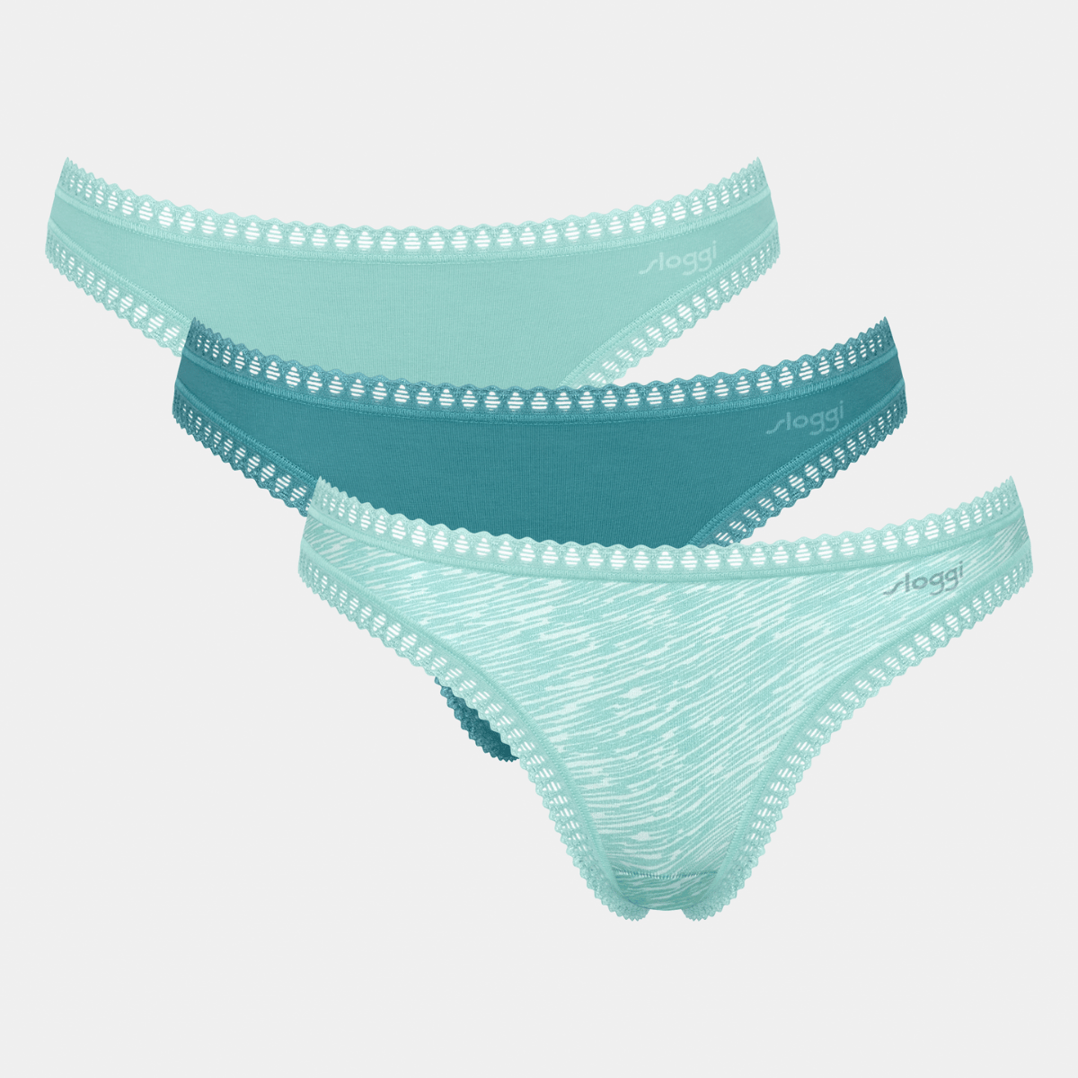 Sloggi Go Crush c3p g-string, multicolour