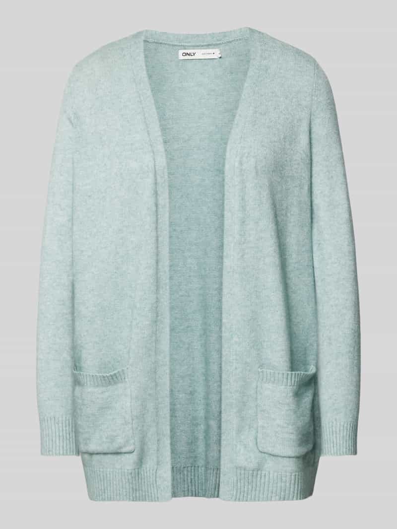 Only Vest ONLLESLY L/S OPEN CARDIGAN KNT NOOS
