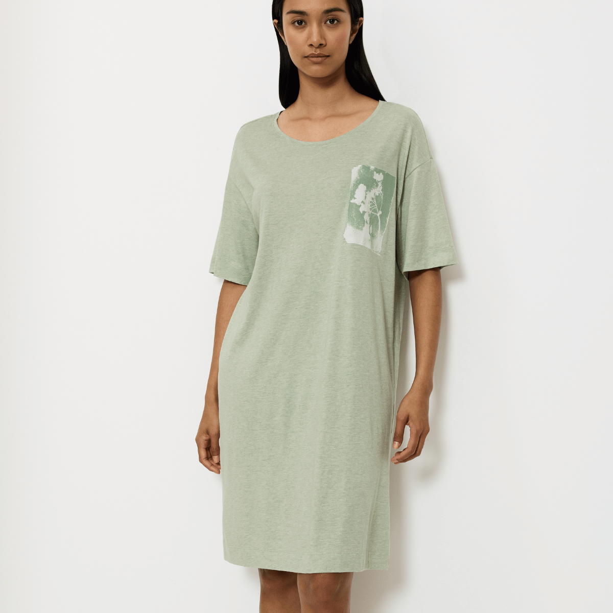 Triumph Endless Comfort nachtjapon, groen