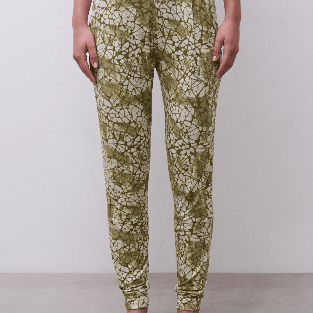 Femilet Yara pyjamabroek, groen