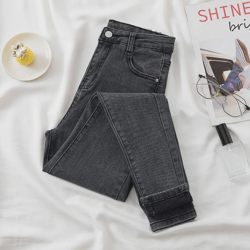 VantaGoods Dames High Waist Slim Stretch Pencil Jeans - Veelzijdige Koreaanse stijl, winter 2021 26