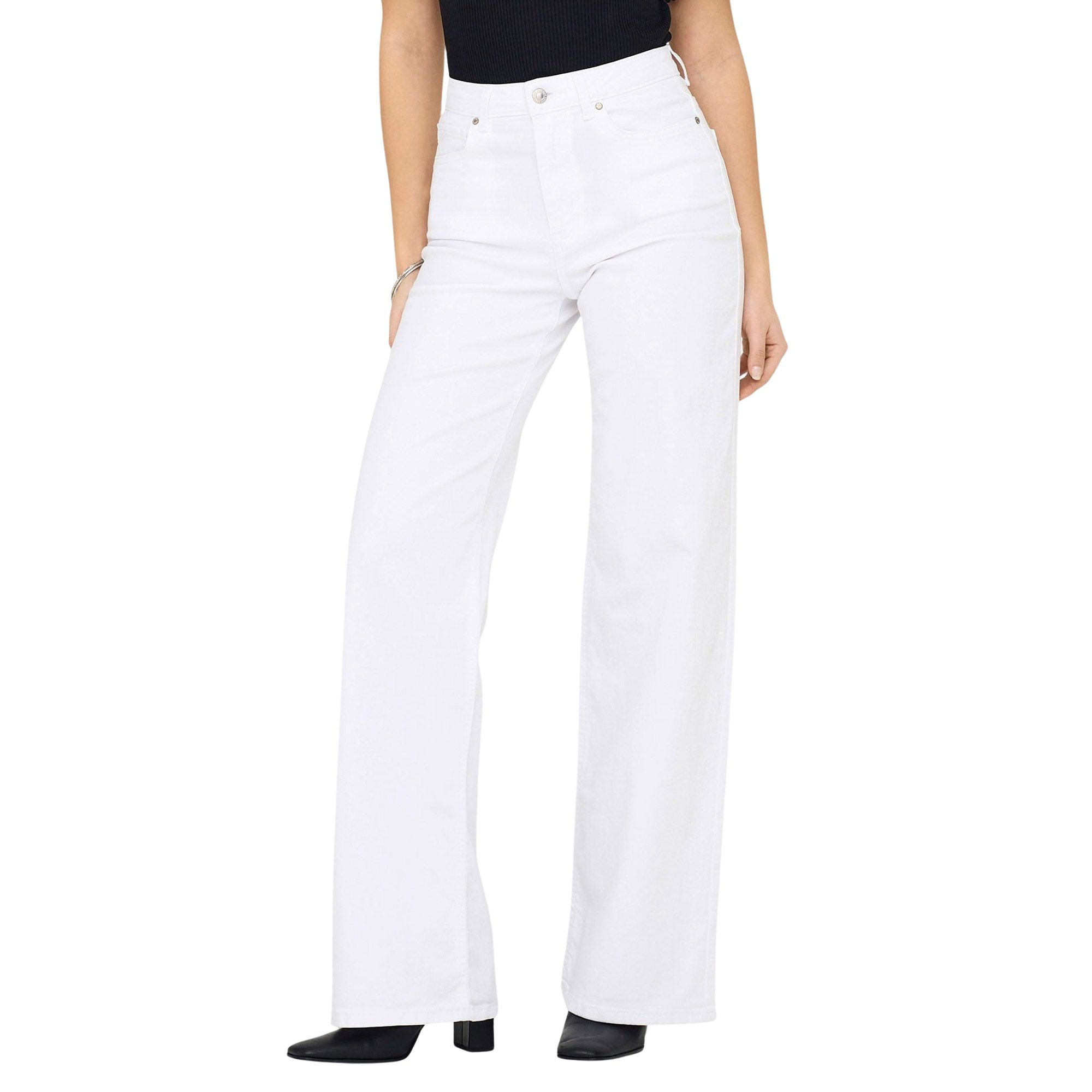 Only Madison Blush Wide Jeans Dames