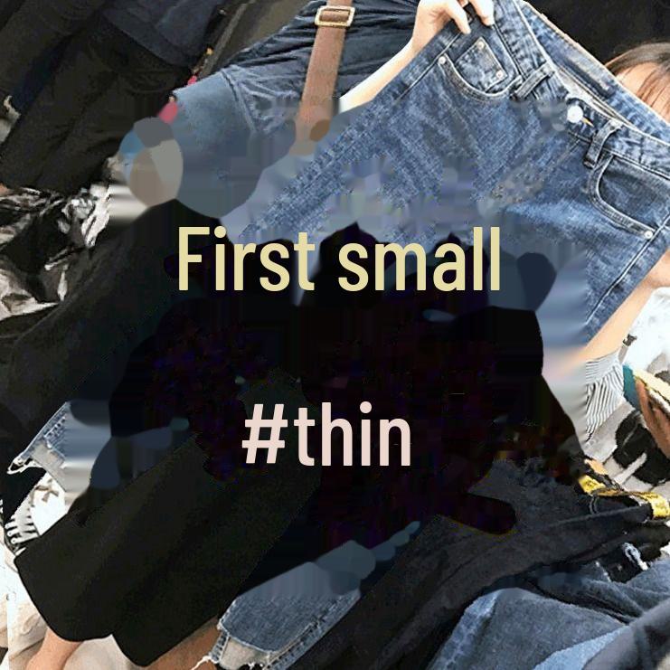 VantaGoods Dames High Waist Slim Fit Skinny Jeans met onregelmatige splitten en gescheurde details S zwart