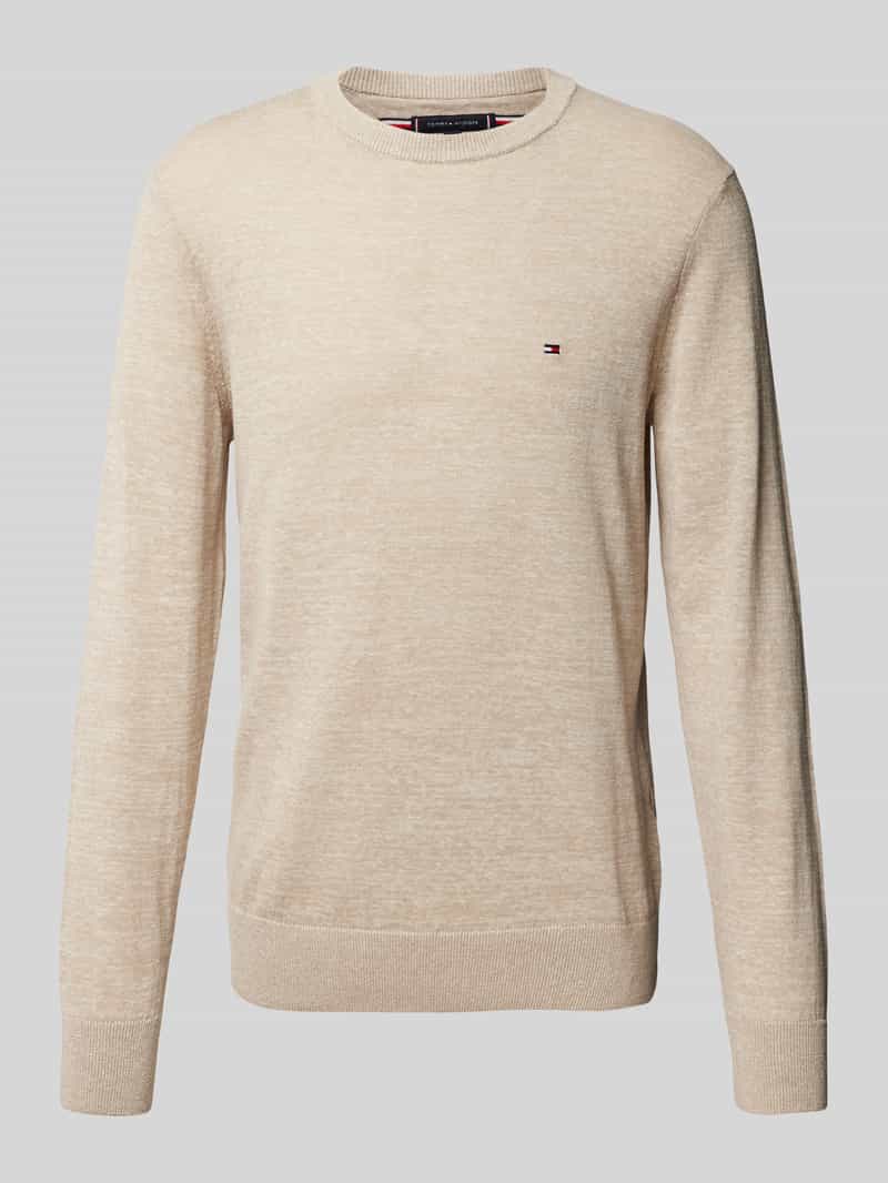 Tommy Hilfiger Gebreide pullover met ribboorden
