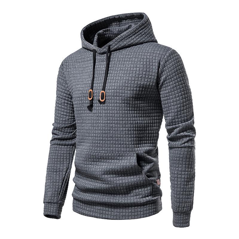 AI Market 2024 Europese/Amerikaanse heren Jacquard trui - Warme lange mouwen hoodie sweatshirt jas XXXL wit